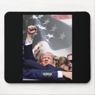 Injured In Shooting At Pennsylvania Rally Mouse Mat