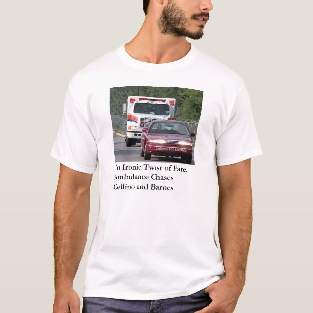 Injury Lawyer Humour from Upstate NY T-Shirt (Front)