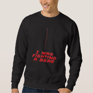 Injury Surgery Patient Survivor Open Heart Surgery Sweatshirt