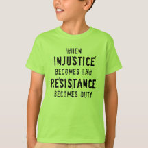 Injustice and Duty Tee, for kids
