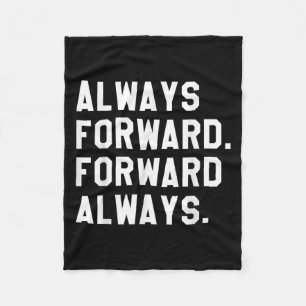 Ink & Impressions Always Forward _ Forward Alw Fleece Blanket