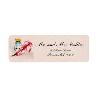 Ink and Quill Address Labels