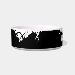 Ink Blots Pet Bowls