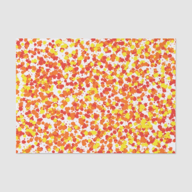 Ink Blotted Background by Shirley Taylor Tissue Paper (Front)