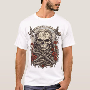 Ink & Bone: Vintage Tattoo T-Shirt Designs