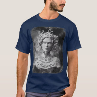 Ink Carved Medusa  T-Shirt