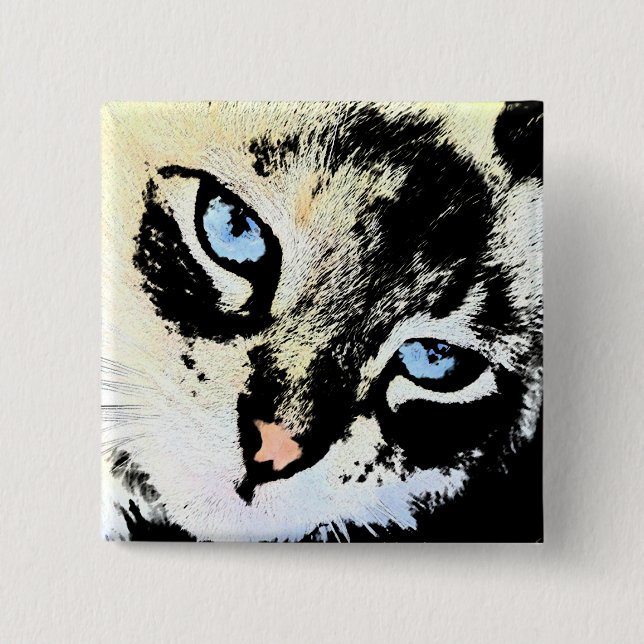 Ink Cat Buttons (Front)