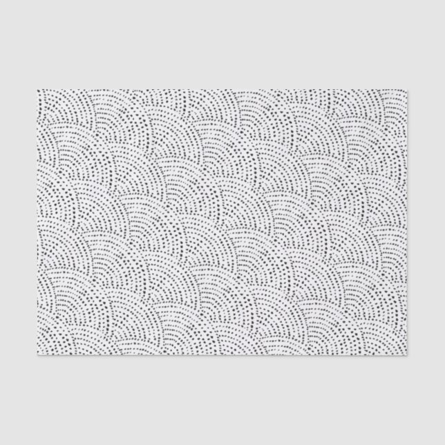 Ink Dot Scales Tissue Paper (Front)