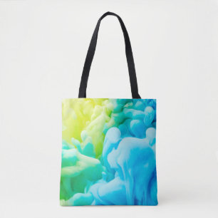 Ink drop in water backgroundabstract,background,dr tote bag
