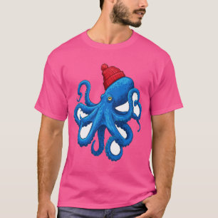 Ink & Embrace: Your Friendly Neighborhood Octopus T-Shirt