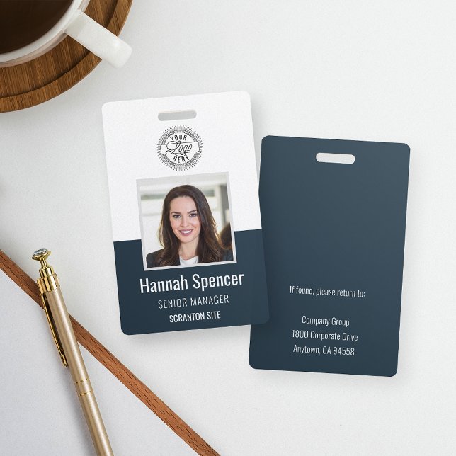 Ink | Employee Photo ID Company Security ID Badge (Creator Uploaded)