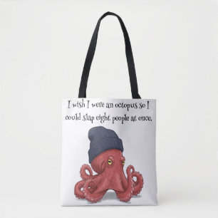 Ink Flow Octopus: Artfully Yours, Daily Tote Bag