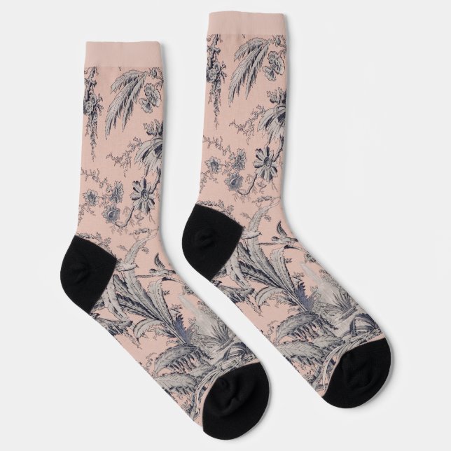 Ink Graphics Crew Socks (Right)