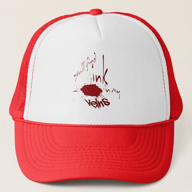 Ink in my Veins Hat (Front)