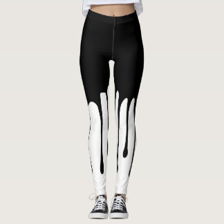 Ink leak Black V1 Leggings