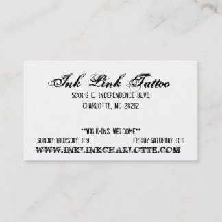 Ink Link Business Card3 Business Card