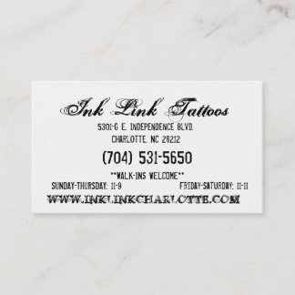 Ink Link Business Card6 Business Card