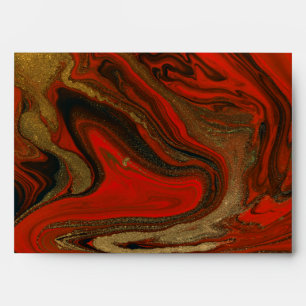 Ink pattern envelope