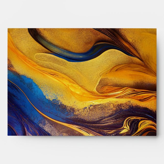 Ink pattern envelope  (Front)