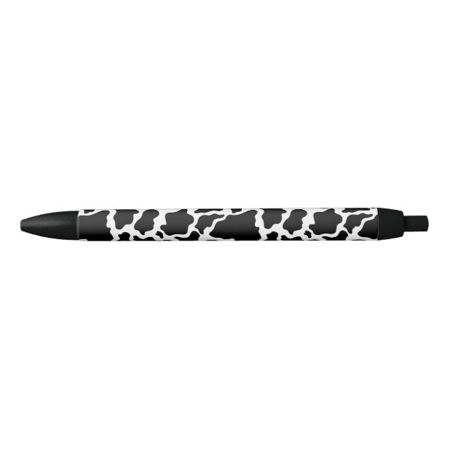 Ink Pen-Cow Print Black Ink Pen (Front)