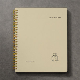 Ink Pot Minimalist Book Lover Planner