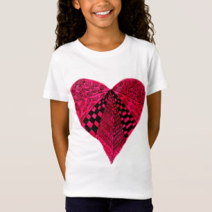 Ink Red Heart art design T-Shirt