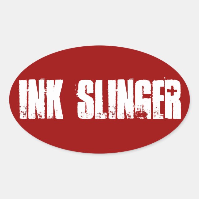 Ink Slinger Sticker (Front)