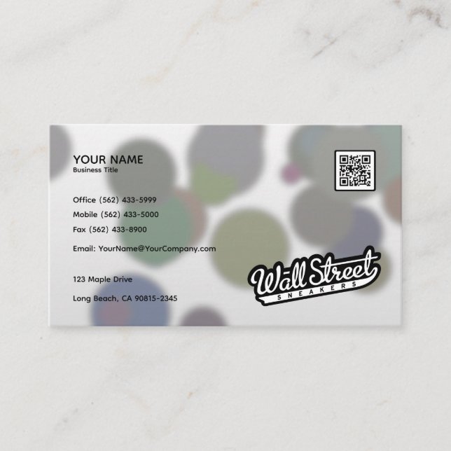 Ink Splash - Business Card Design (Front)
