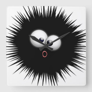 Ink Splat Cartoon Wall Clock