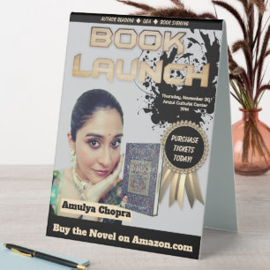 Ink Splatter Professional Book Launch