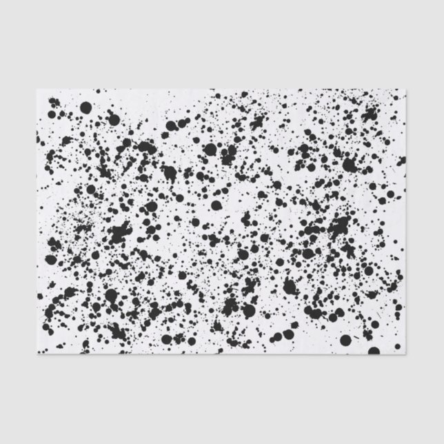 Ink splatter tissue paper (Front)