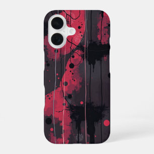 Ink-Stained Dreams: A Surreal Expression iPhone 16 Case