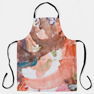 Ink stains on white paperabstract, acrylic, art, a apron