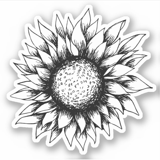 Ink Sunflower (Front)