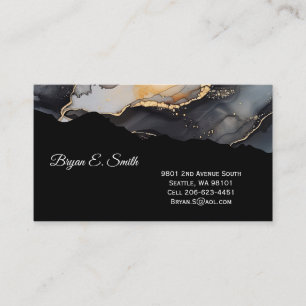 Ink Swirl Business Card