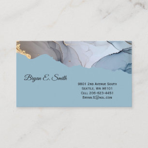 Ink Swirl Business Card