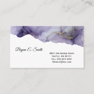 Ink Swirl Business Card