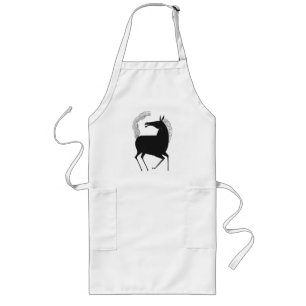 Ink Talking Fantasy V01 HORSE Long Apron