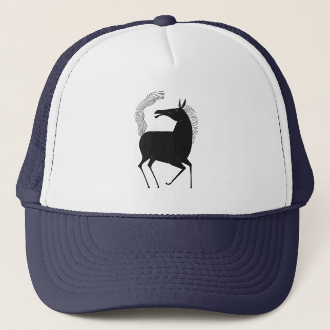 Ink Talking Fantasy V01 HORSE Trucker Hat (Front)