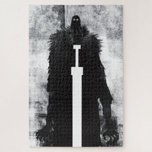 Ink Talking Fantasy V02 A Knight from hell Jigsaw Puzzle