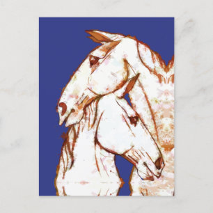 Ink Talking Fantasy V07 HORSE V02 Postcard