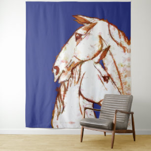 Ink Talking Fantasy V07 HORSE V02 Tapestry
