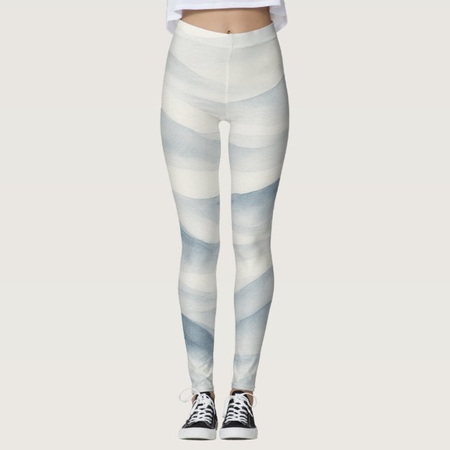 Ink Tide  Leggings (Front)
