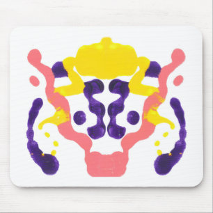 Inkblot Art Mouse Mat