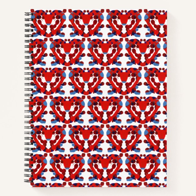 Inkblot Art Notebook (Front)