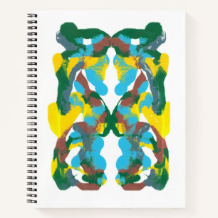 Inkblot Art Notebook