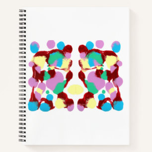 Inkblot Art Notebook