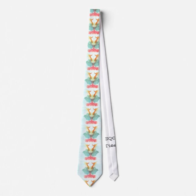 Inkblot Neckties (Card 9) (Front)