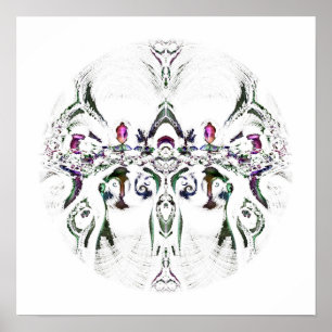 InkBlot - Symmetry 1 Poster