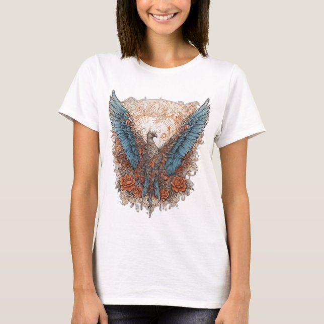 InkCraft: Where Art Meets Apparel T-Shirt (Front)